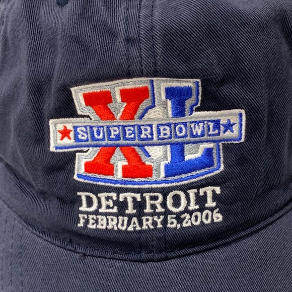 Super Bowl Hats Memorabilia Minnesota Michigan Collectible NWT Lot of 2 - Picture 6 of 8